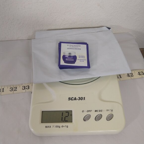 L'OCCITANE Immortelle Precieuse Overnight Mask & Eye Balm X 10 Samples NEW - Picture 5 of 5